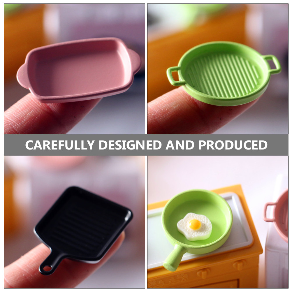 Kitchen Baking Tray Set - 4Pcs Mini Baking Tray Set for