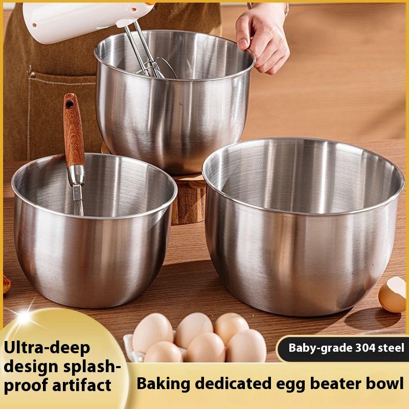 Kitchen Design For Baking - 1Pc Stainless Steel Mixing Bowl For