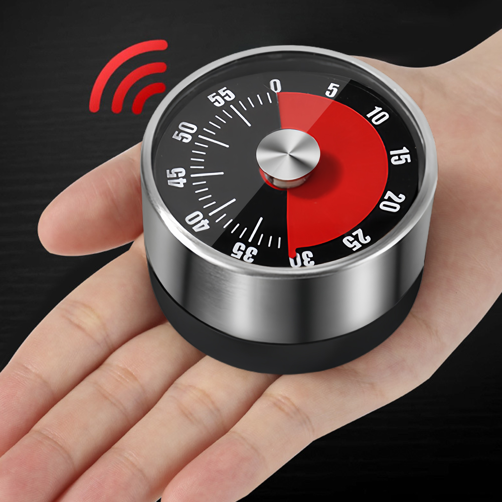 Baking Kitchen Hourly - Kitchen Machinery Timer Stainless Steel Visual