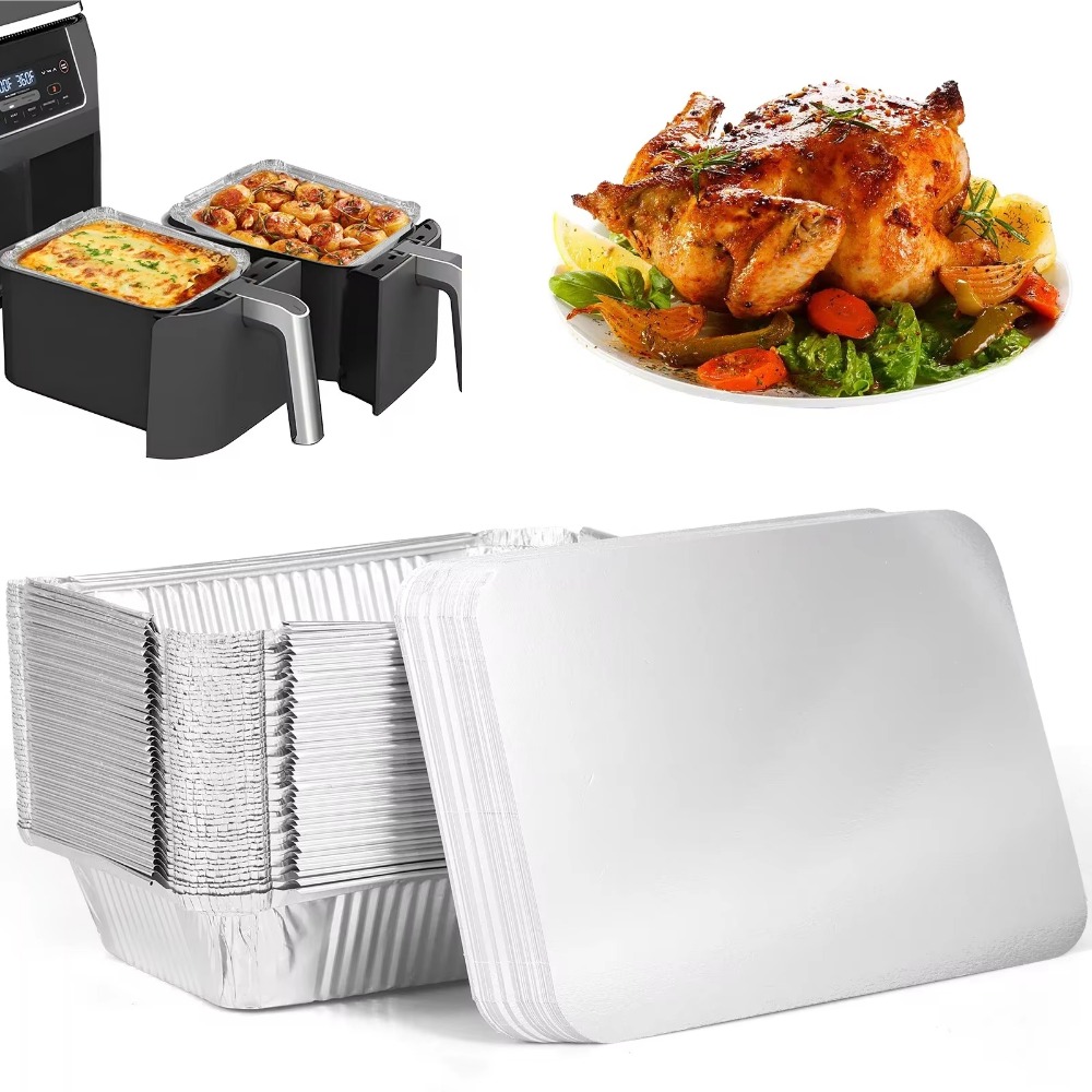 Kitchen Baking Trays - 10PCS New With Lids Aluminum Foil