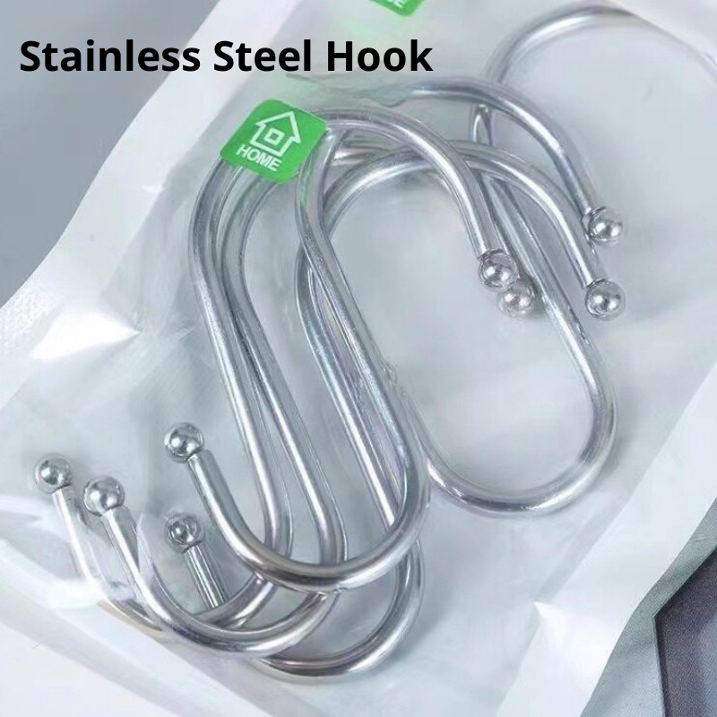 Stainless Steel S Shape Hook M - Kitchen Jobs recension och pris