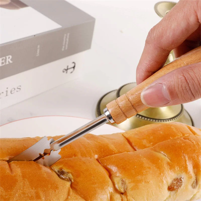 Bakers dough Bread Pastry Cutt - Dough Scraper Curved recension och pris