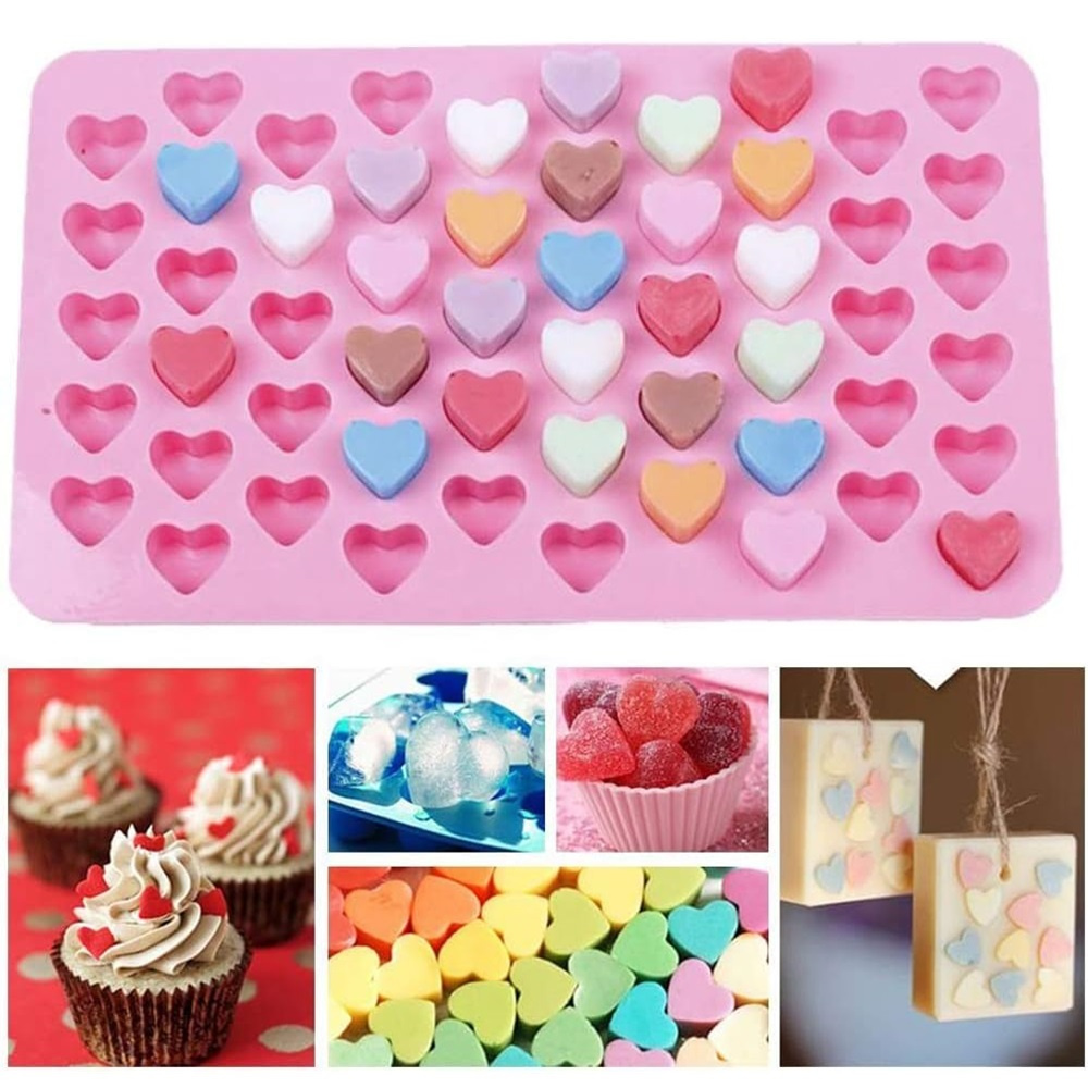 7Pcs Candy Silicone Moulds wit - Kitchen Baking Tray Set recension och pris