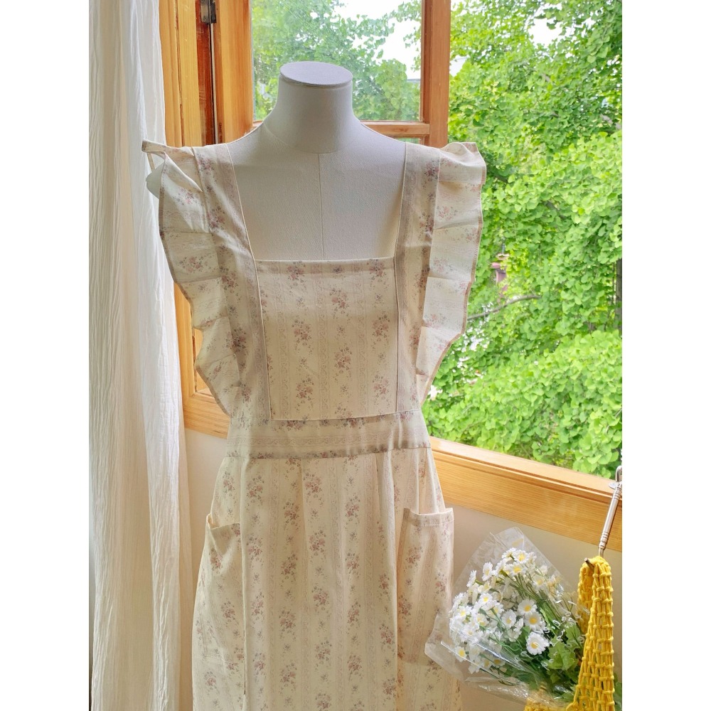 Sleeveless Floral Cotton Women - Kitchen Baking Drawing recension och pris