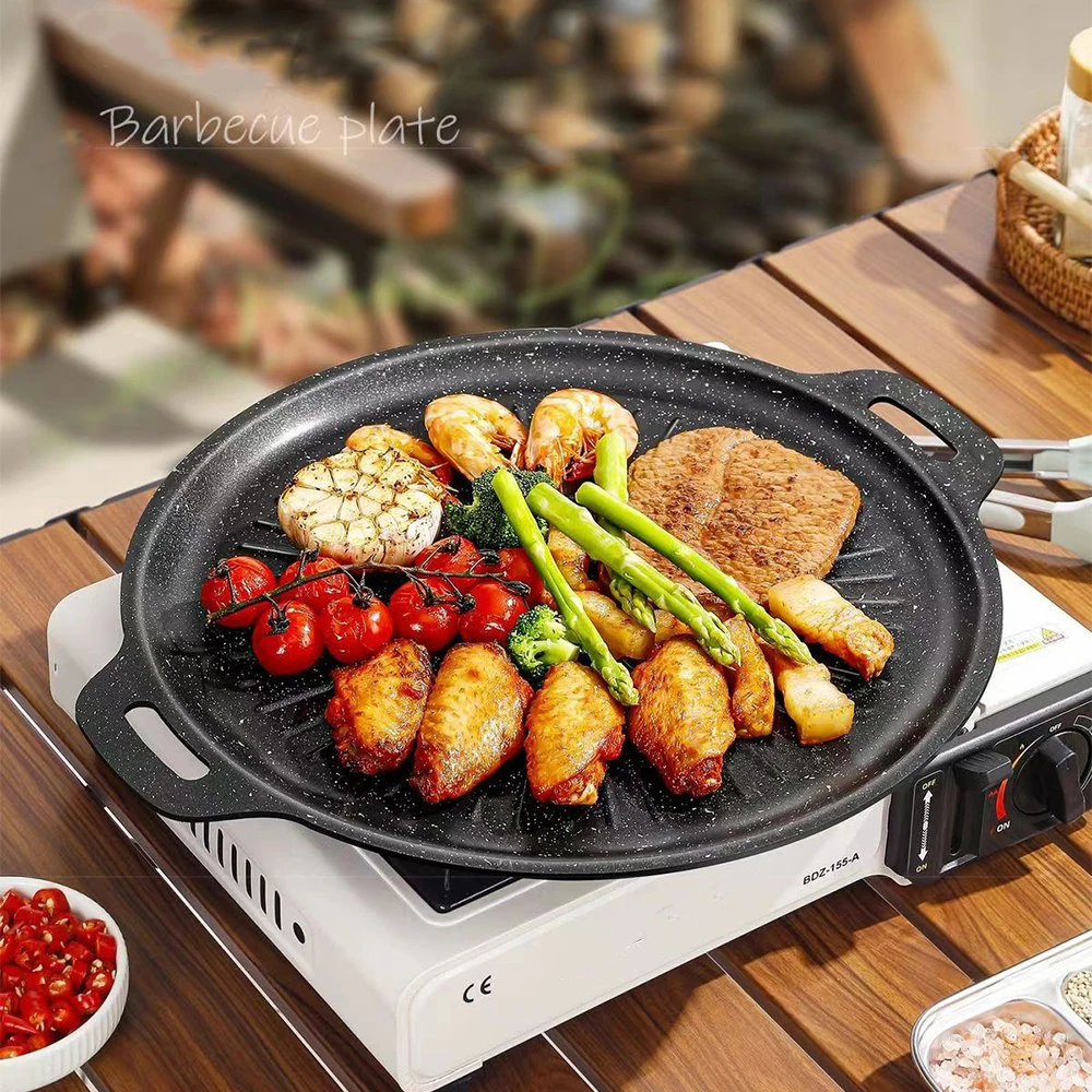 34CM Outdoor BBQ Grill Pan Non - Kitchen Baking Trays recension och pris