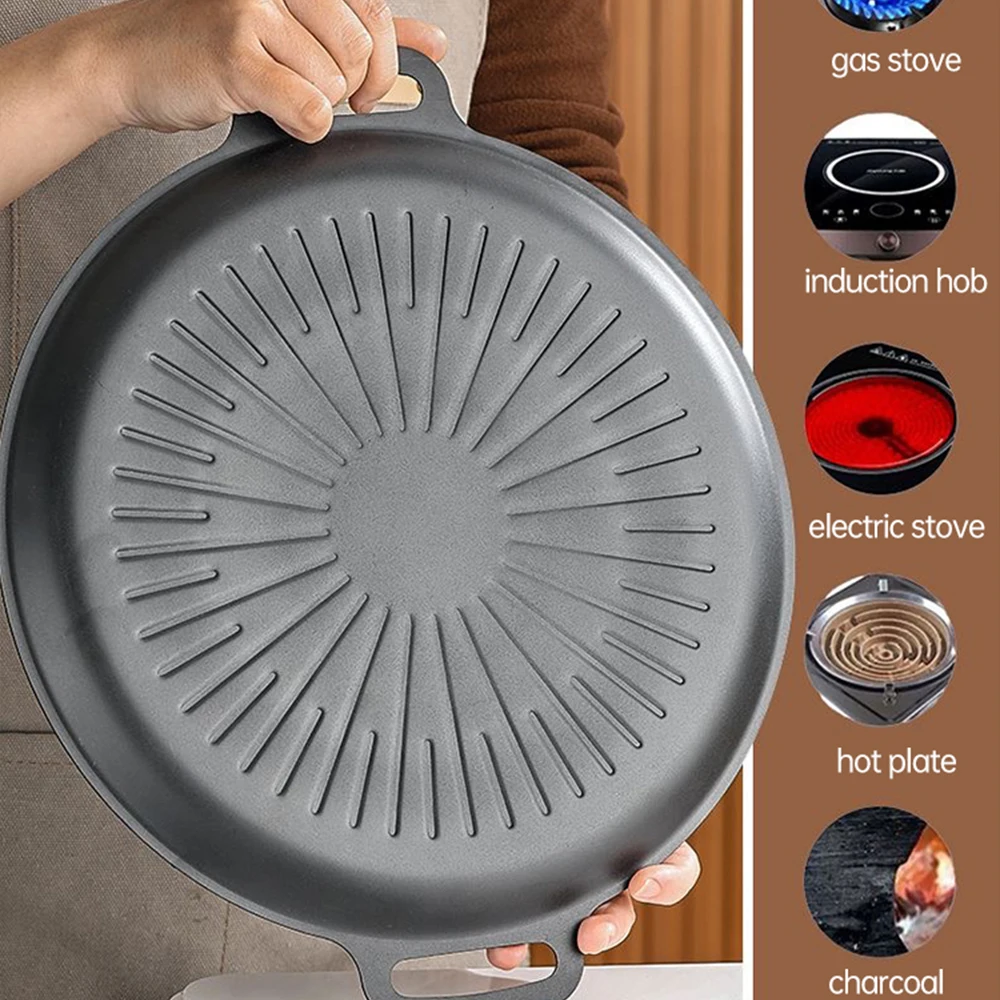34CM Outdoor BBQ Grill Pan Non - Kitchen Baking Trays recension och pris