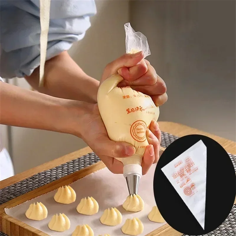 100pcs Disposable Pastry Bags  - Kitchen Design For Baking recension och pris