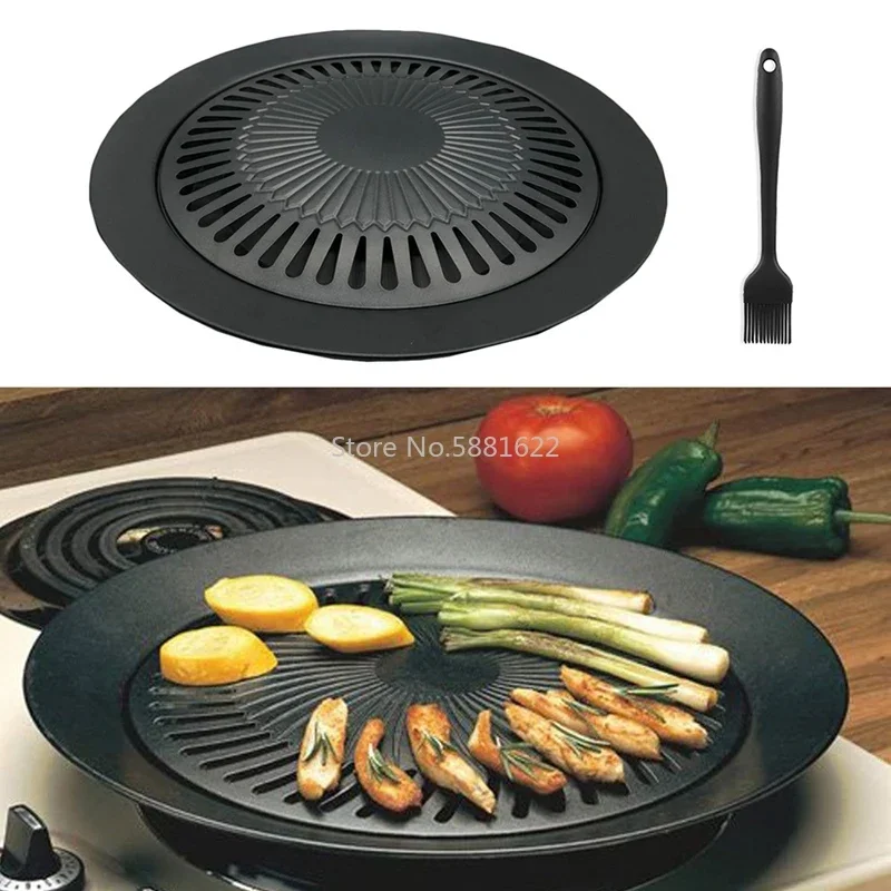 Korean Portable Outdoor Smokel - Kitchen Baking Pan Set recension och pris