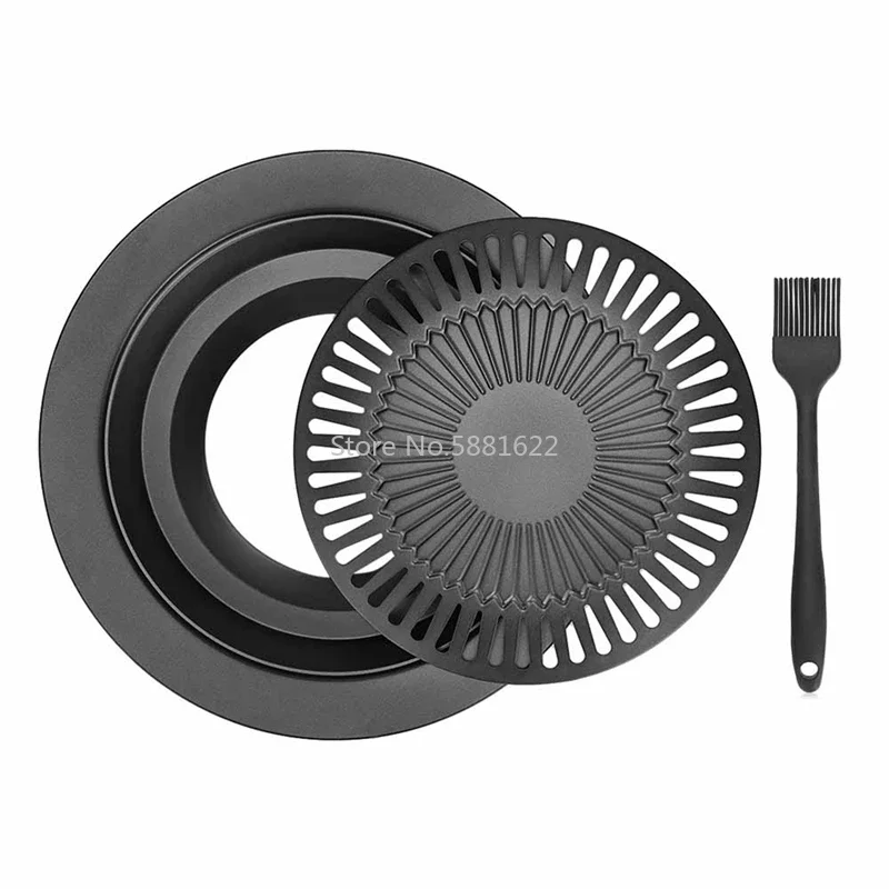 Korean Portable Outdoor Smokel - Kitchen Baking Pan Set recension och pris