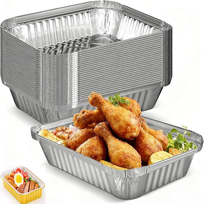Aluminum Foil Pans Loaf Baking - Kitchen Baking Tray Set recension och pris