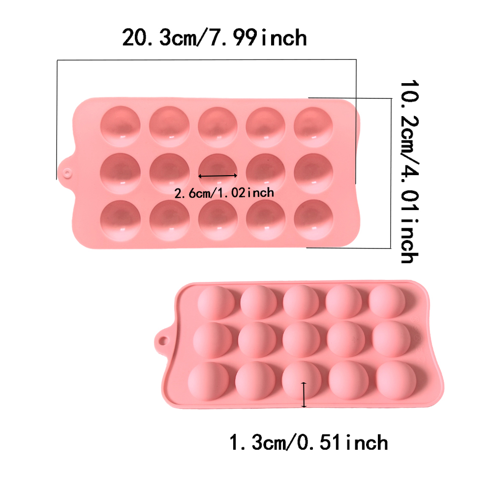 15 cavity semi-circular chocol - Kitchen Baking Cookies recension och pris