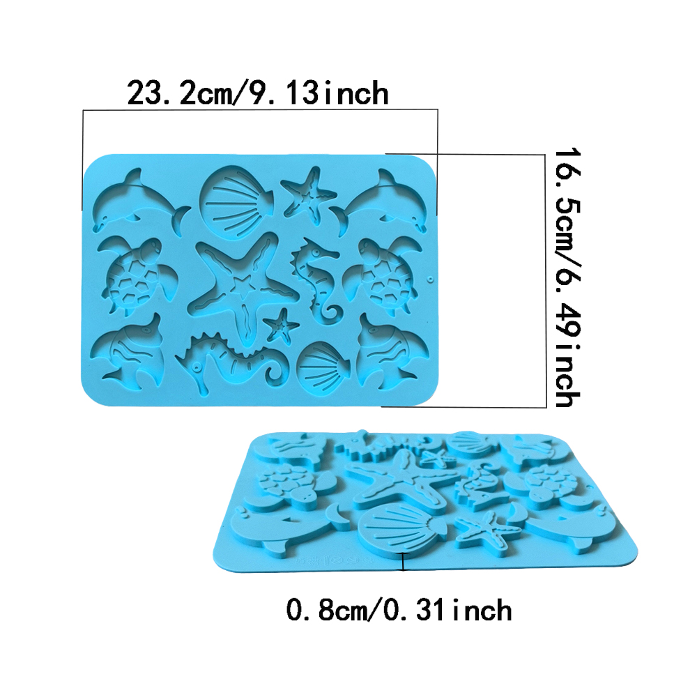 1pc Marine creature shaped cho - Kitchen Baking Cookies recension och pris