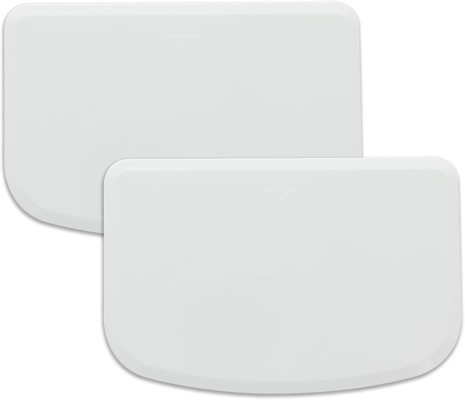 White Bowl Scraper Flexible Fo - Dough Scraper Curved recension och pris