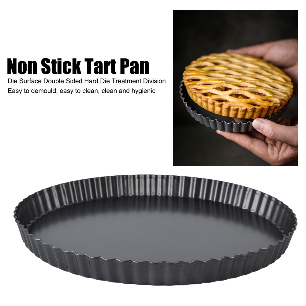 New 6/8/13 Inch Tart Pan Carbo - Tart Pan Loose recension och pris