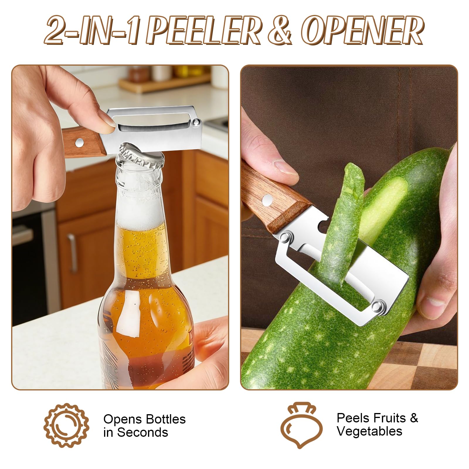 3-in-1 Vegetable Peeler with W - Kitchen Jobs recension och pris