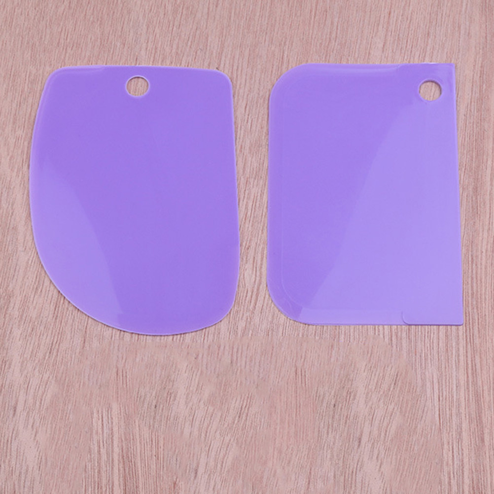3Pcs Dough Scrapers Plastic Du - Dough Scraper Curved recension och pris
