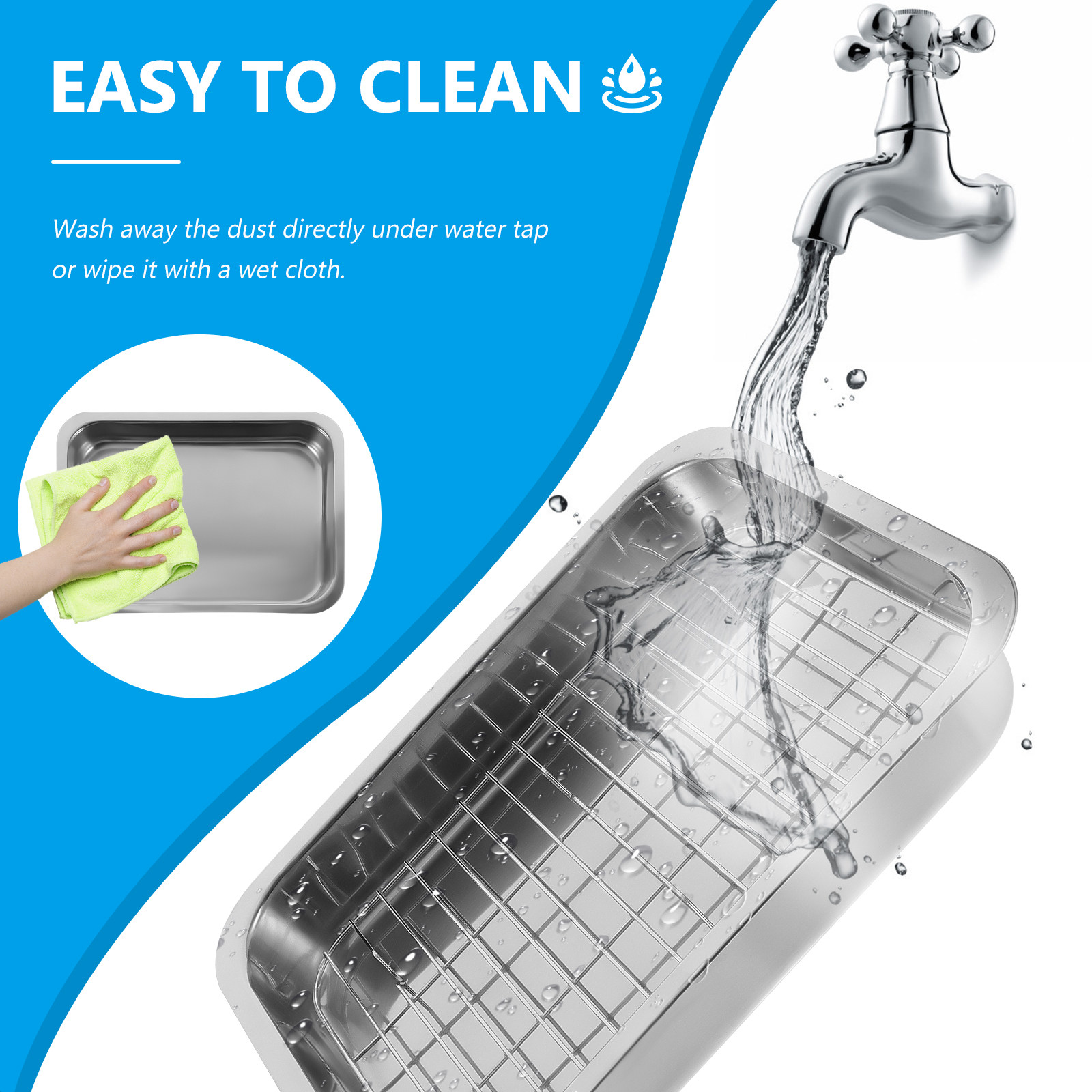 1Set Rectangular Baking Tray w - Kitchen Baking Tray Set recension och pris