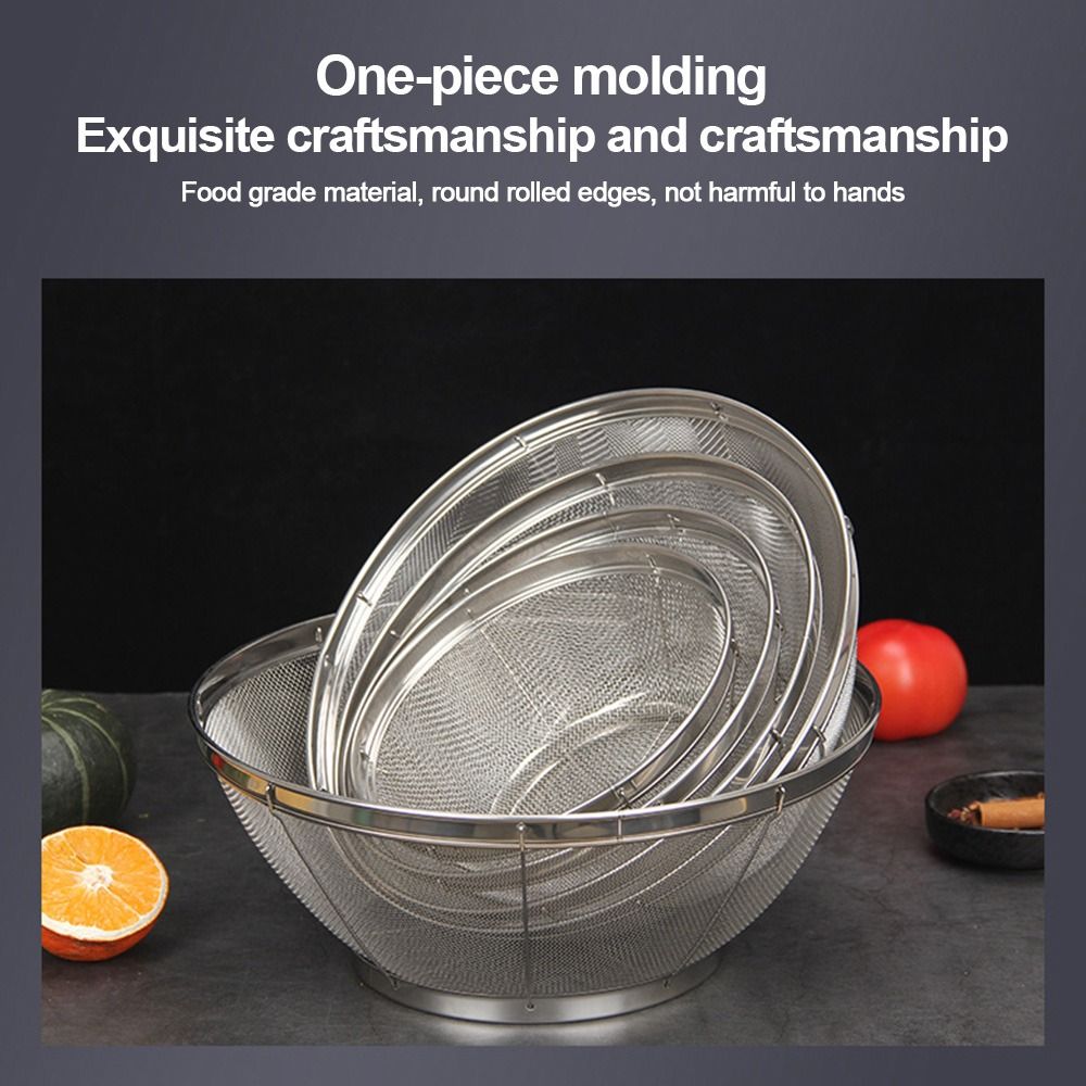 Stainless Steel Fine Mesh Stra - Kitchen Jobs recension och pris
