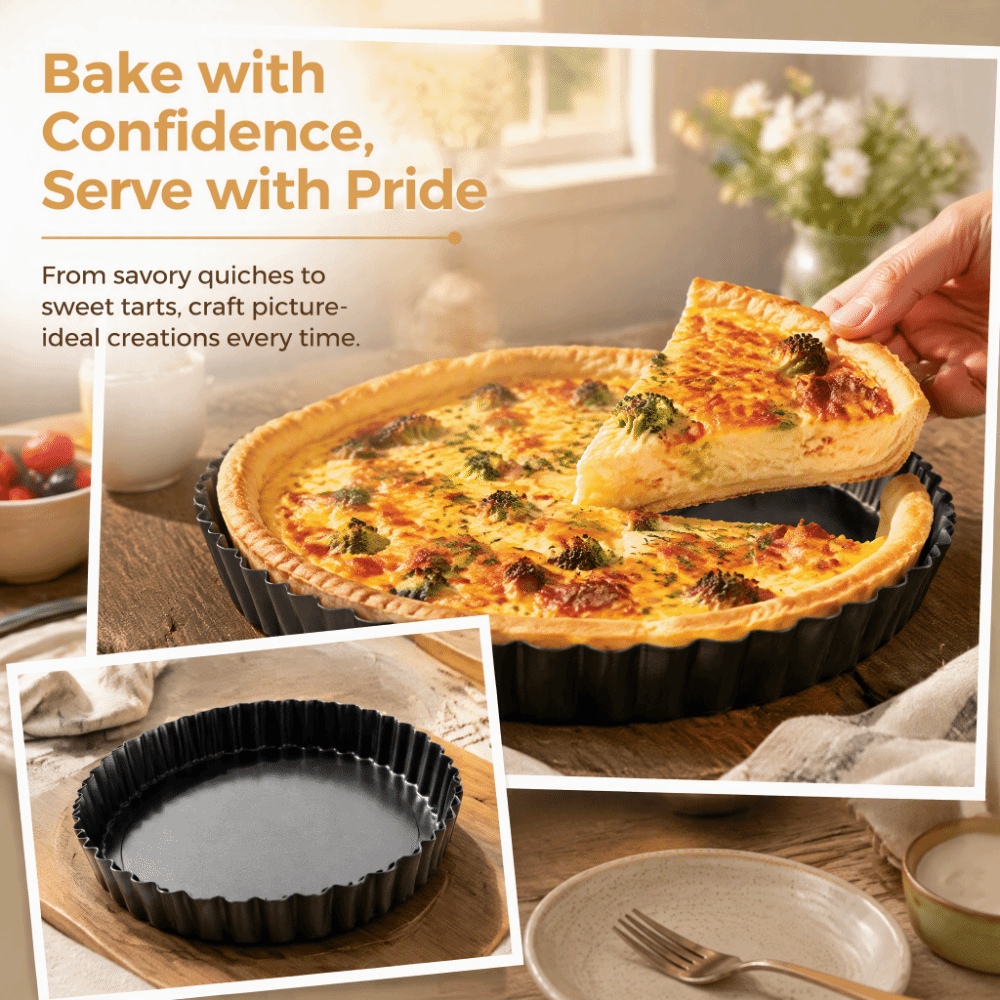 Durable 6/8/13 Inch Tart Pan C - Tart Pan Loose recension och pris