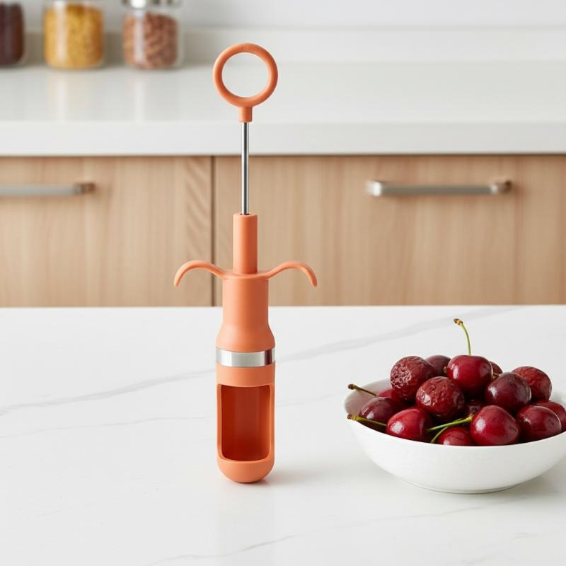 NEW Cherry Pitter With Fast On - Kitchen And Baking recension och pris