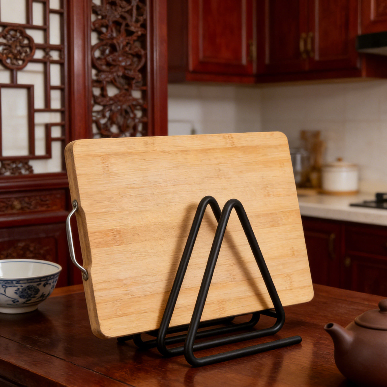 Triangle Cutting Board Holder  - Kitchen With Baking Area recension och pris