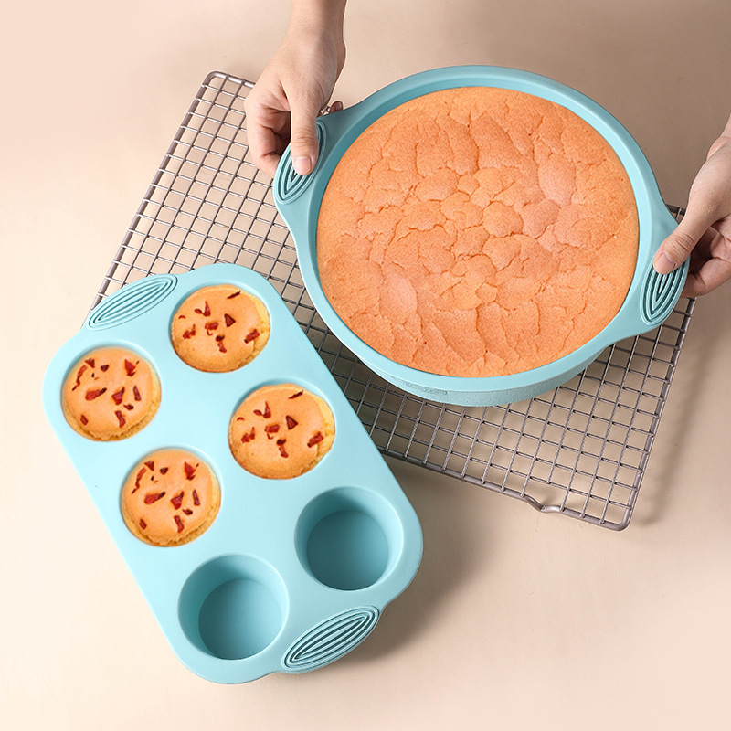 Silicone Cake Baking Mould Set - Kitchen Baking Pan Set recension och pris