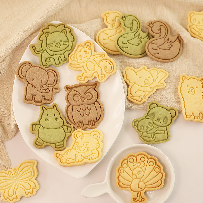 8 Pcs Animal Cookie Molds - Ko - Kitchen Baking Cookies recension och pris