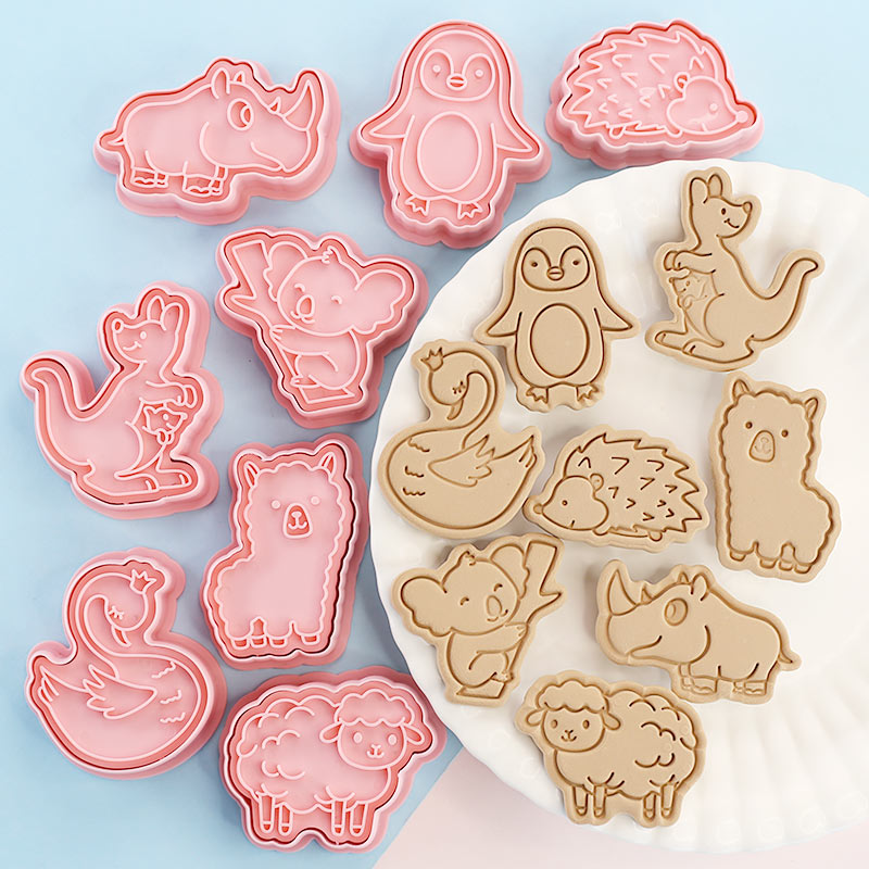 8 Pcs Animal Cookie Molds - Ko - Kitchen Baking Cookies recension och pris