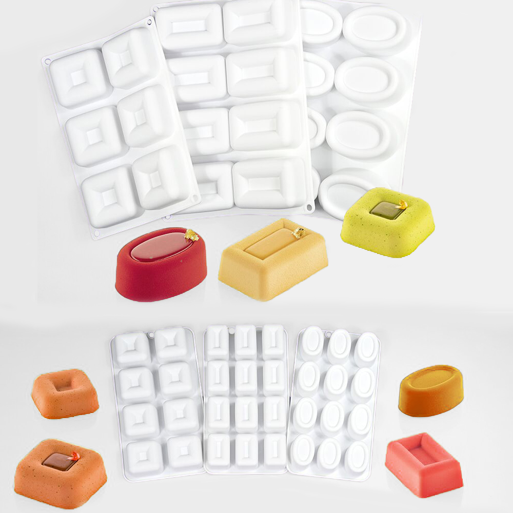 Savarin Mousse Cake Mold Squar - Kitchen Design For Baking recension och pris