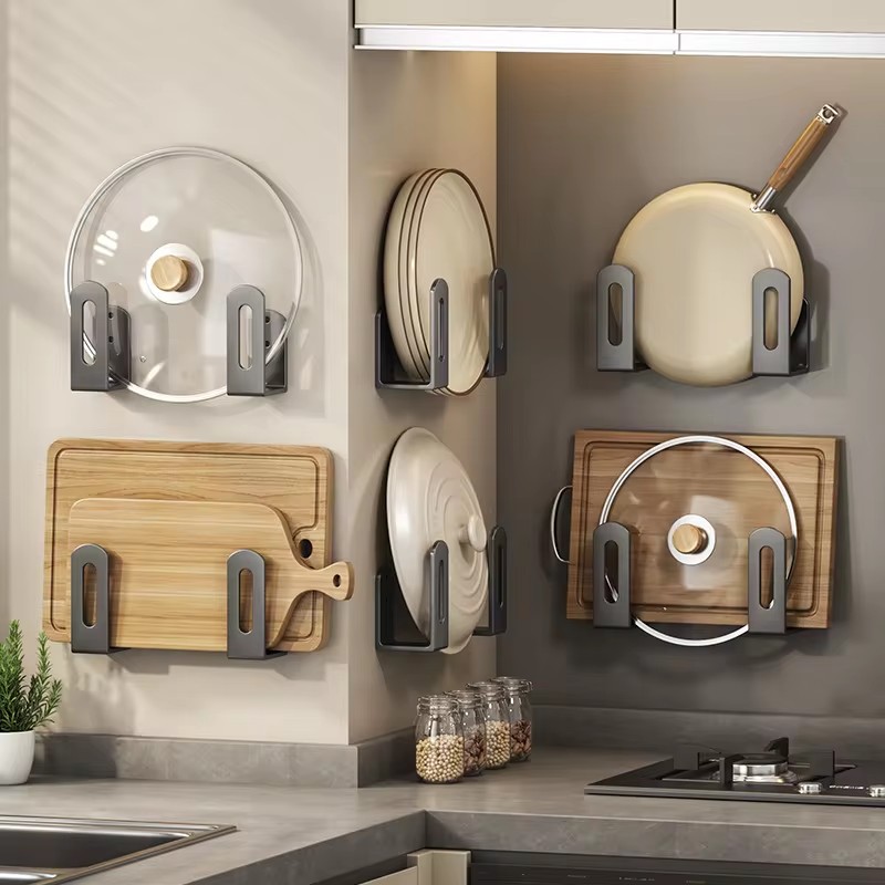 2pcs/set Pot Lid Rack Pot Cove - Kitchen Baking Pan Set recension och pris