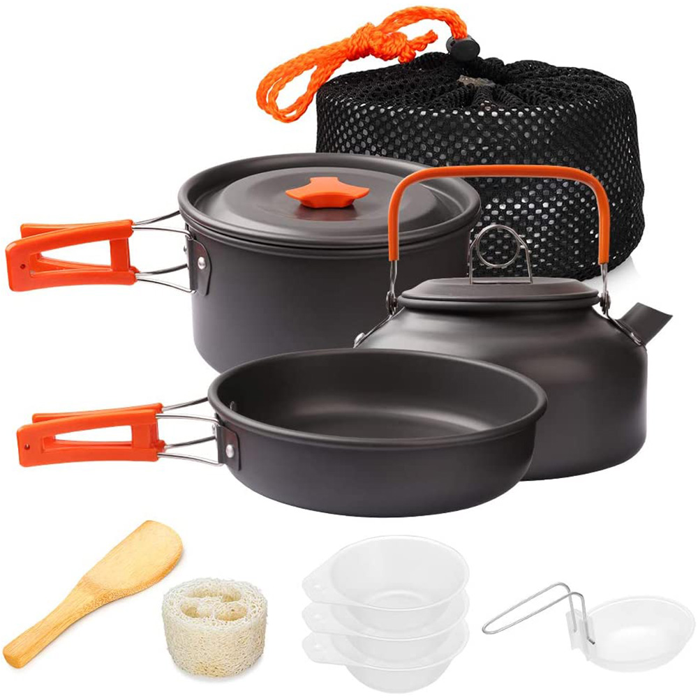 1pcs/1set Camping Cookware Kit - Kitchen Baking Pan Set recension och pris
