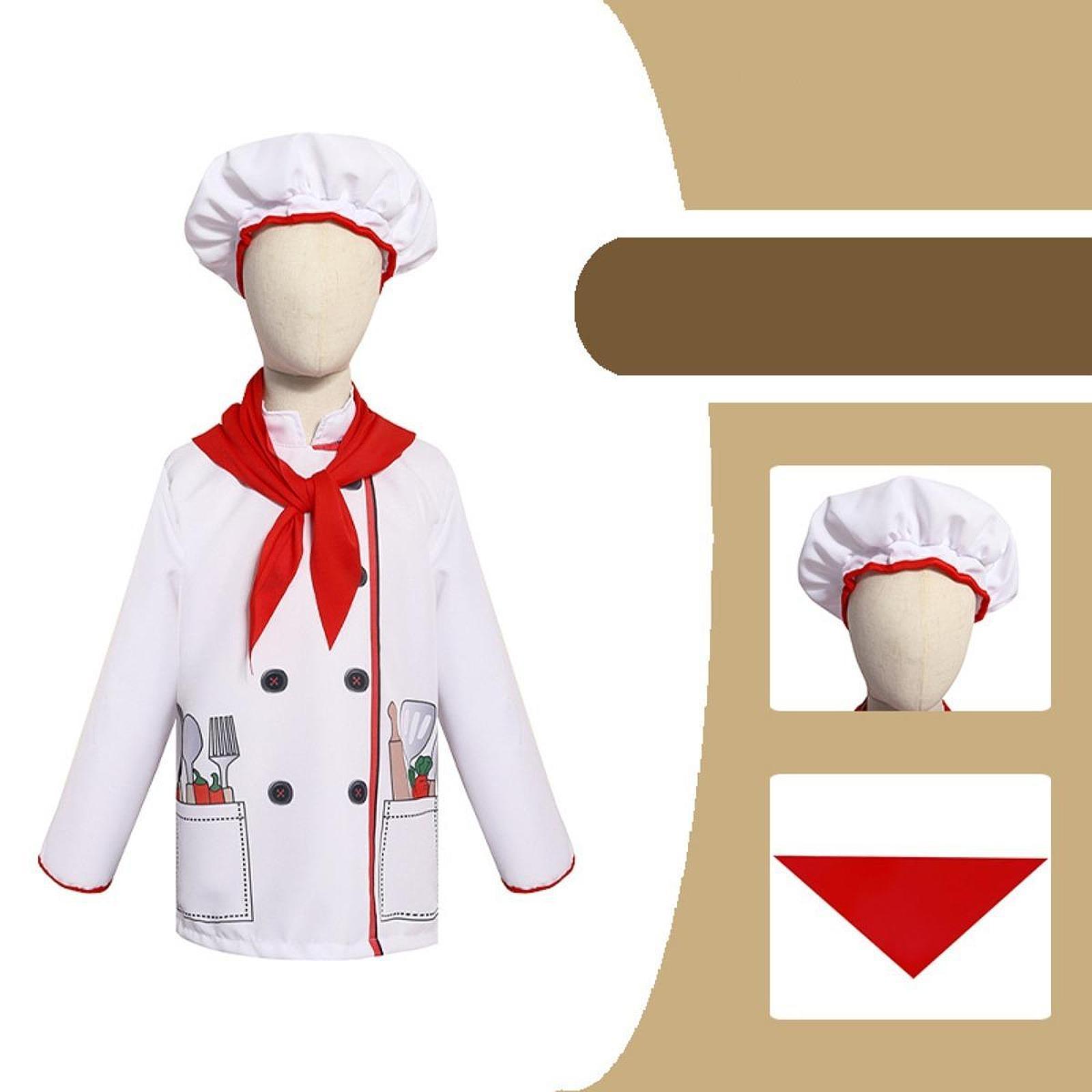 Kids Chef Costume Set Kids Coo - Cooking Chef Xl recension och pris
