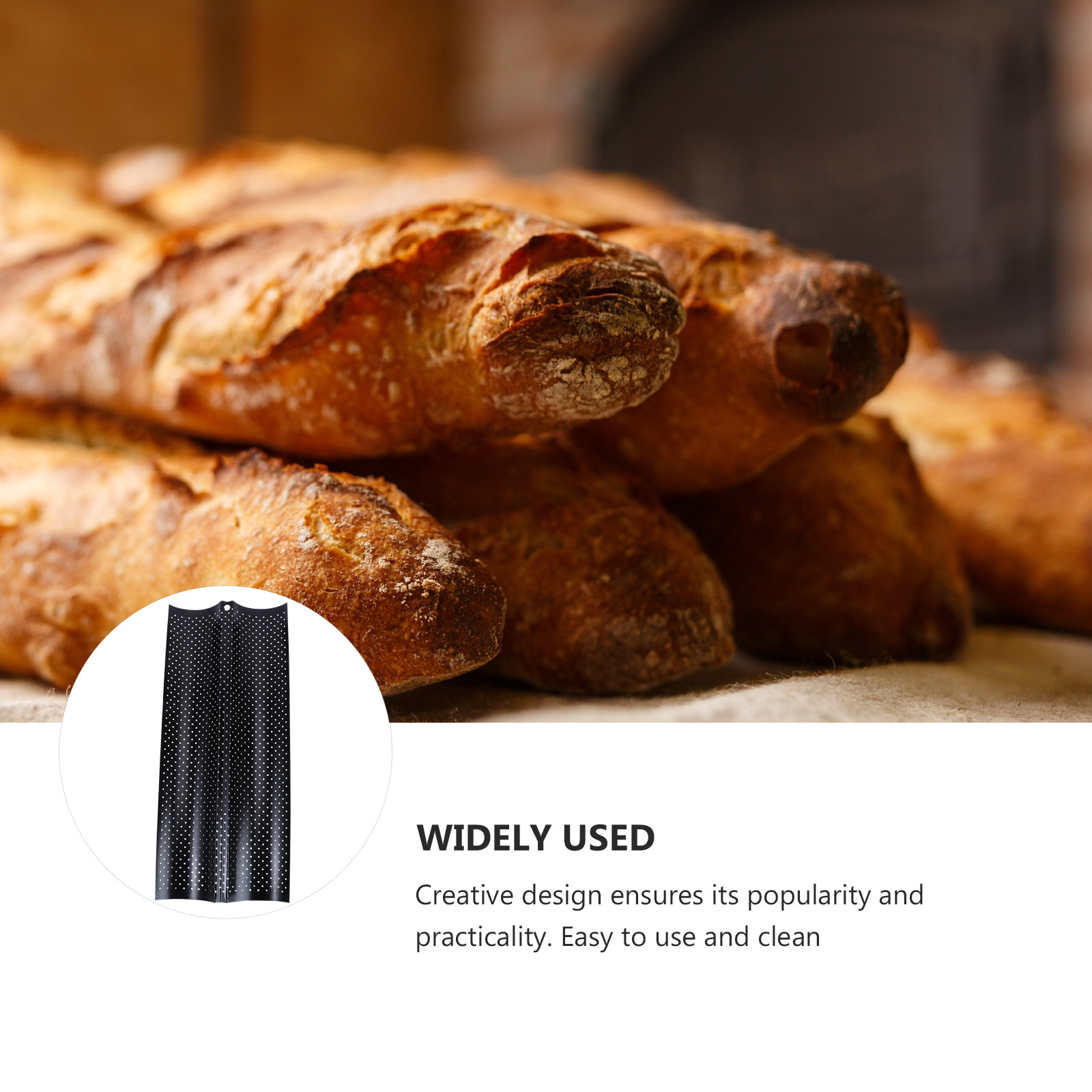 Premium French Bread Baking Mo - Kitchen Baking Trays recension och pris