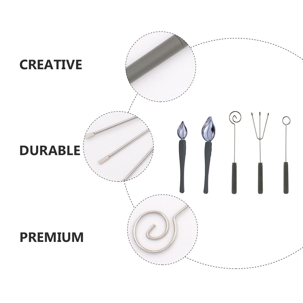 1Set Stainless Steel Chocolate - Kitchen Baking Drawing recension och pris
