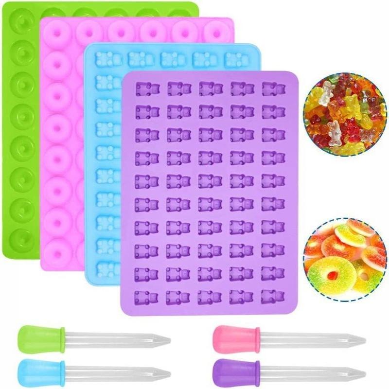 1/5Pcs Candy Gummy Jelly Trays - Kitchen Baking Tray Set recension och pris