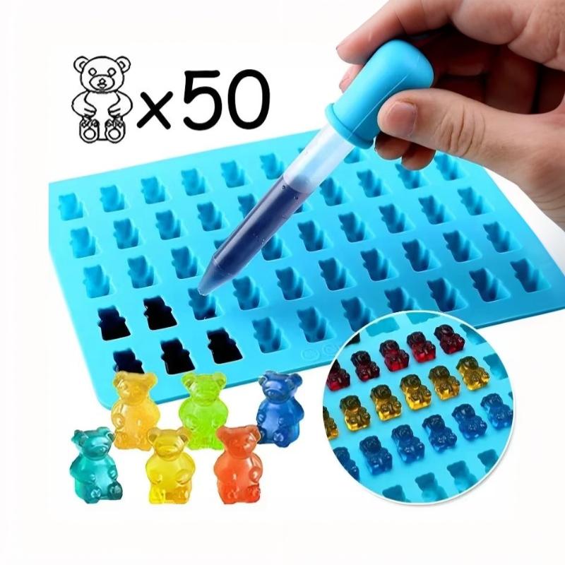1/5Pcs Candy Gummy Jelly Trays - Kitchen Baking Tray Set recension och pris
