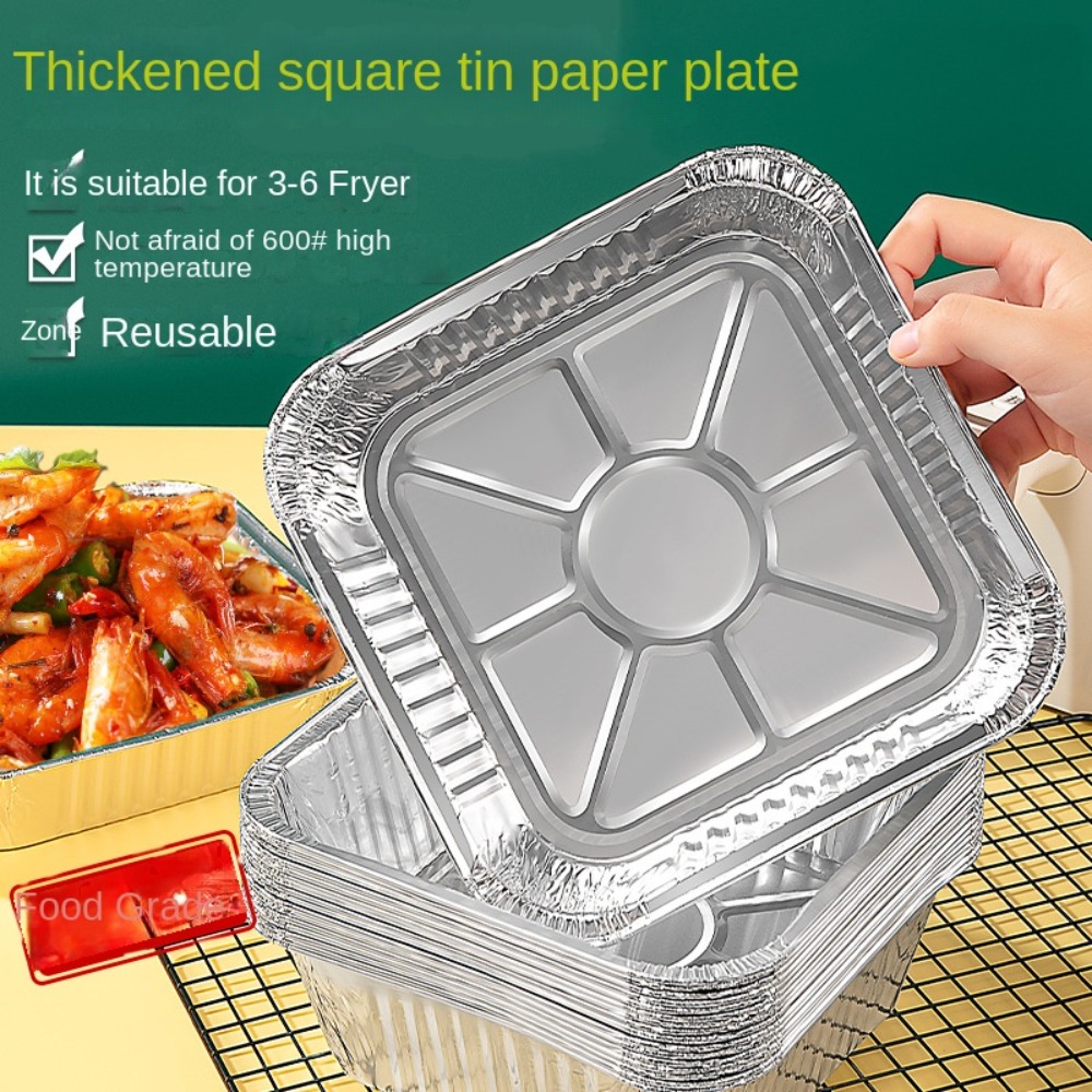 20CM Air Fryer Aluminum Foil P - Kitchen Baking Trays recension och pris