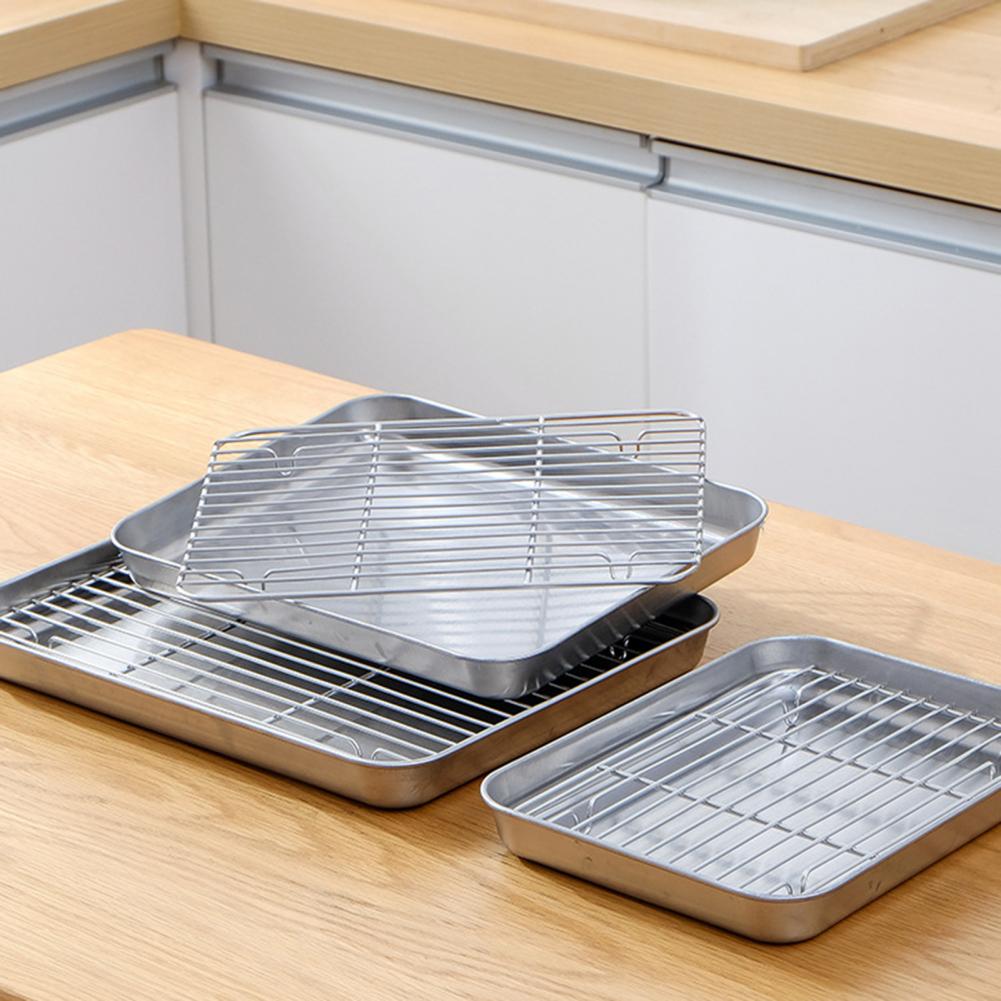 1 Set Stainless Steel Oven Bak - Kitchen Baking Tray Set recension och pris