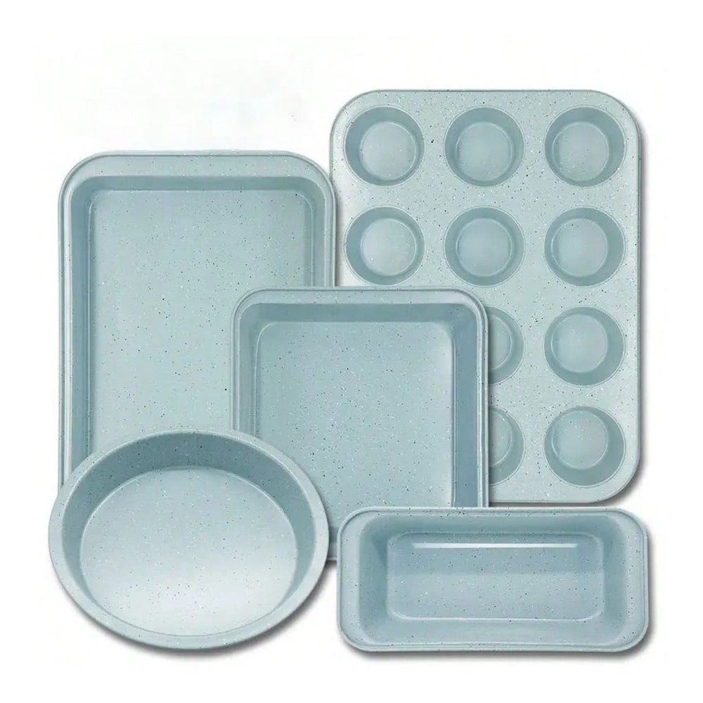 10 Piece Bakeware Set, NonStic - Kitchen Baking Pan Set recension och pris
