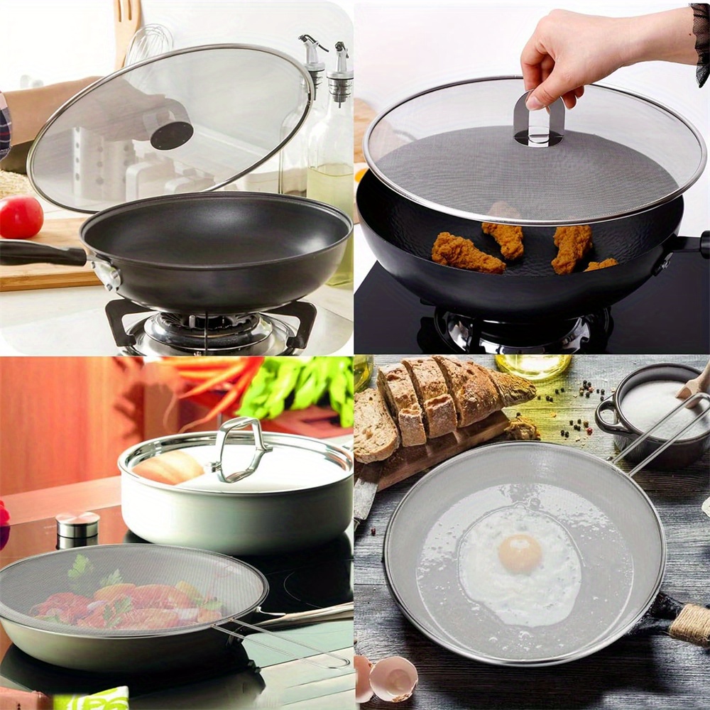 3pcs/pack Splatter Screen for  - Kitchen Baking Pan Set recension och pris
