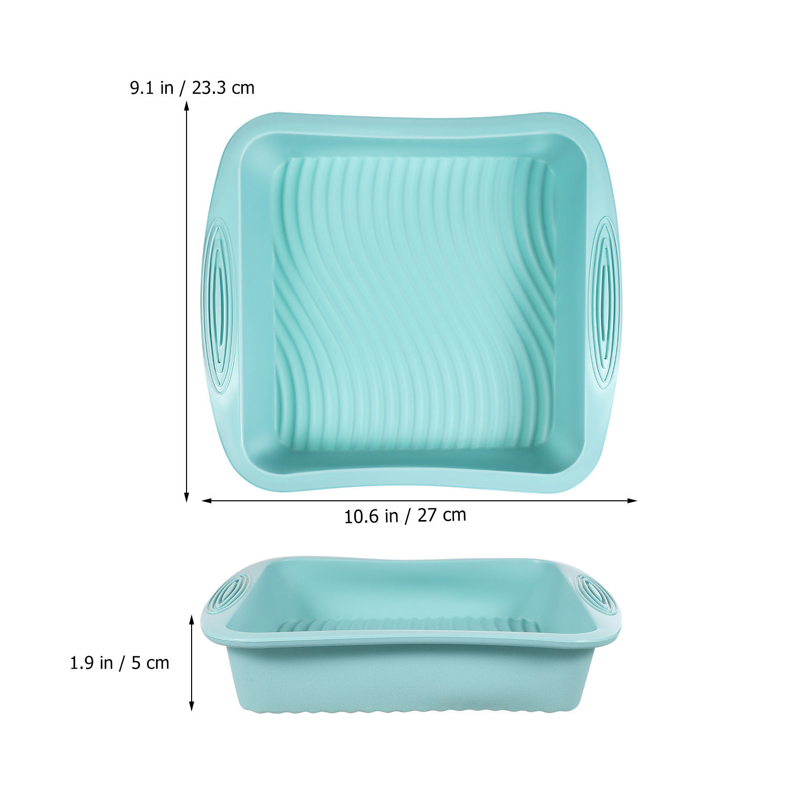 Silicone Baking Tin Square Cak - Kitchen Baking Trays recension och pris