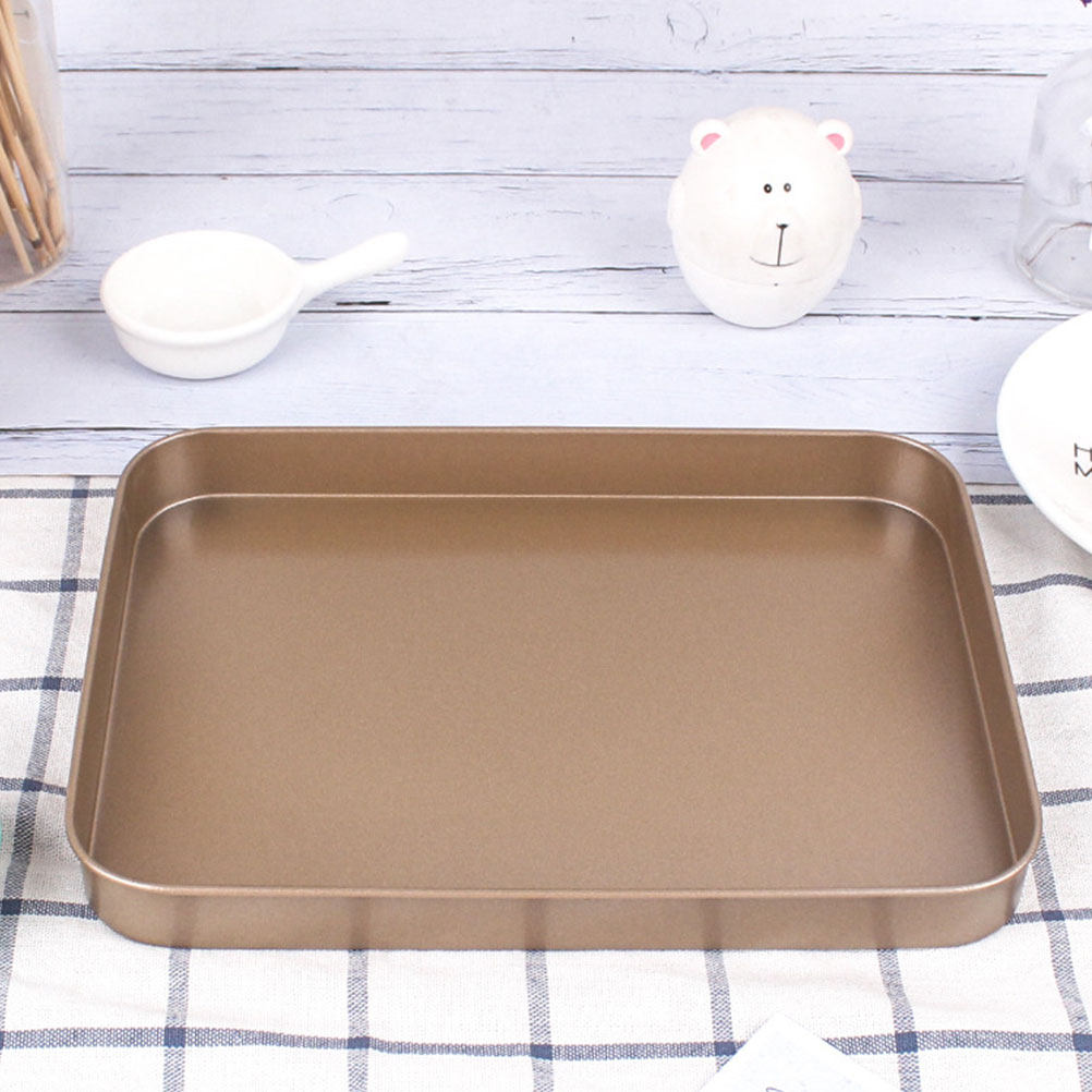 Carbon Steel Rectangular Cake  - Kitchen Baking Trays recension och pris