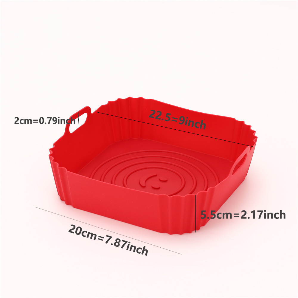 2Pcs Reusable Square Silicone  - Kitchen Baking Tray Set recension och pris