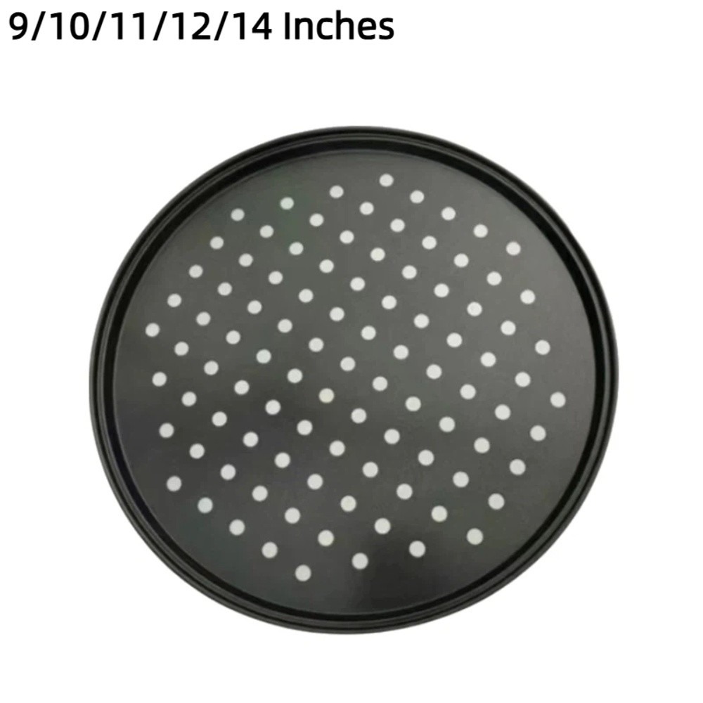 Carbon Steel Perforated Pizza  - Kitchen Baking Tray Set recension och pris