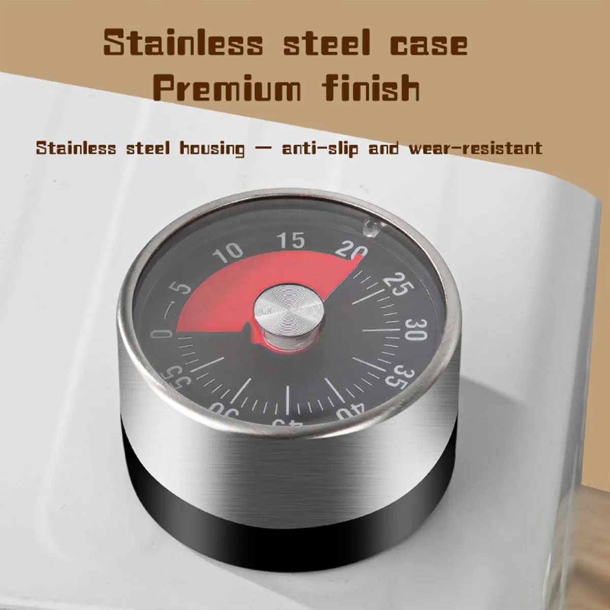 Visible Mechanical Timer, 60-M - Baking Kitchen Hourly recension och pris