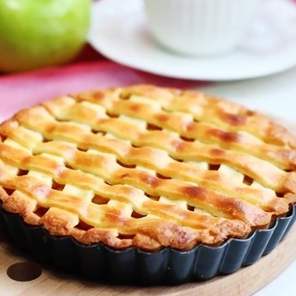 24CM Quiche Pans Removable Bot - Tart Pan Loose recension och pris