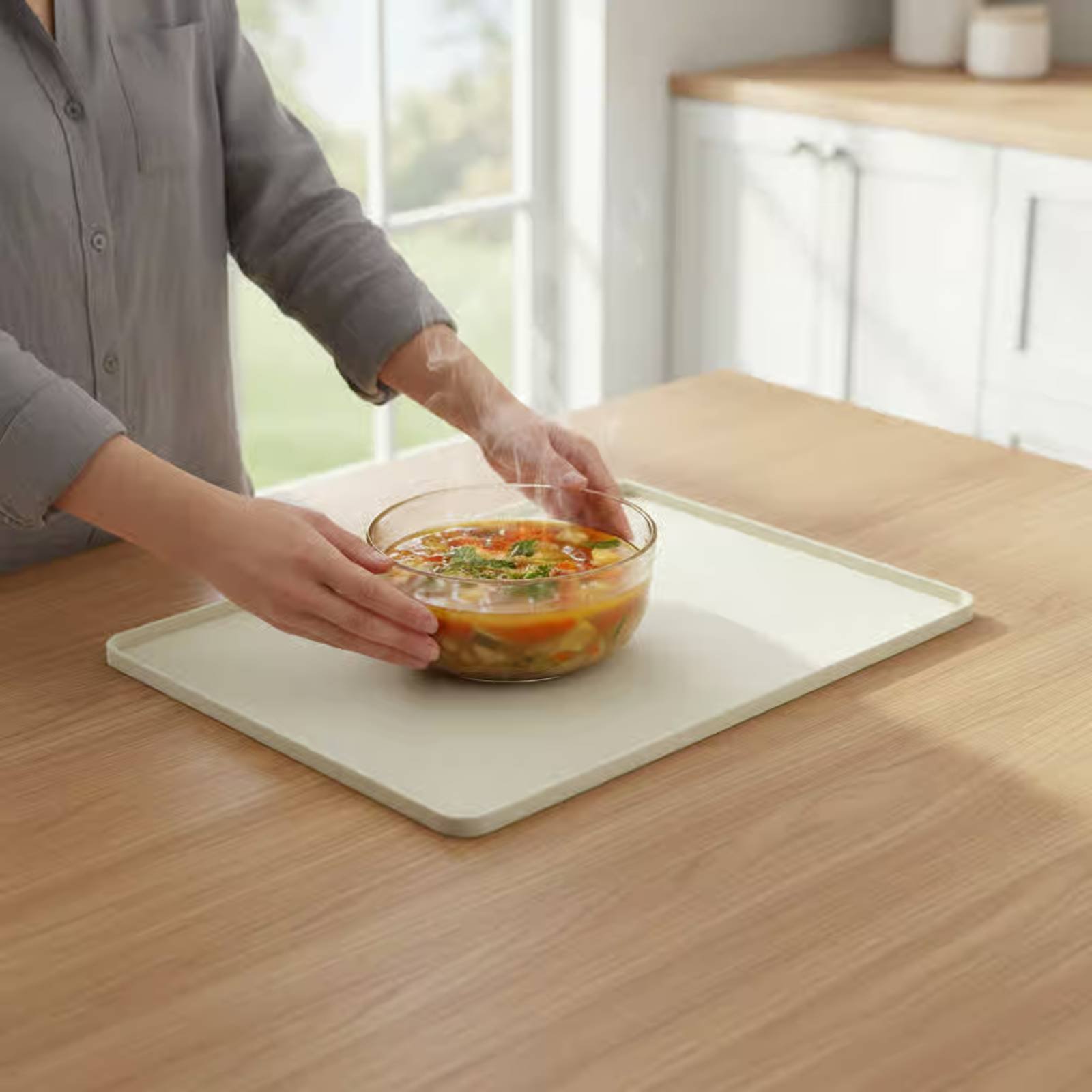 Silicone Microwave Top Mat Fle - Kitchen Baking Trays recension och pris